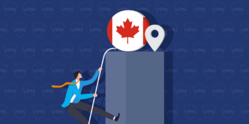 How to Get a Canadian IP Address from Anywhere Featured Image Dark