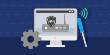 Setting Up a VPN on a Virtual Router for MacOS Featured Image Dark
