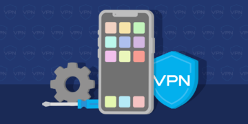 Setting up a VPN on your iPhone or iPad (iOS) Featured Image Dark